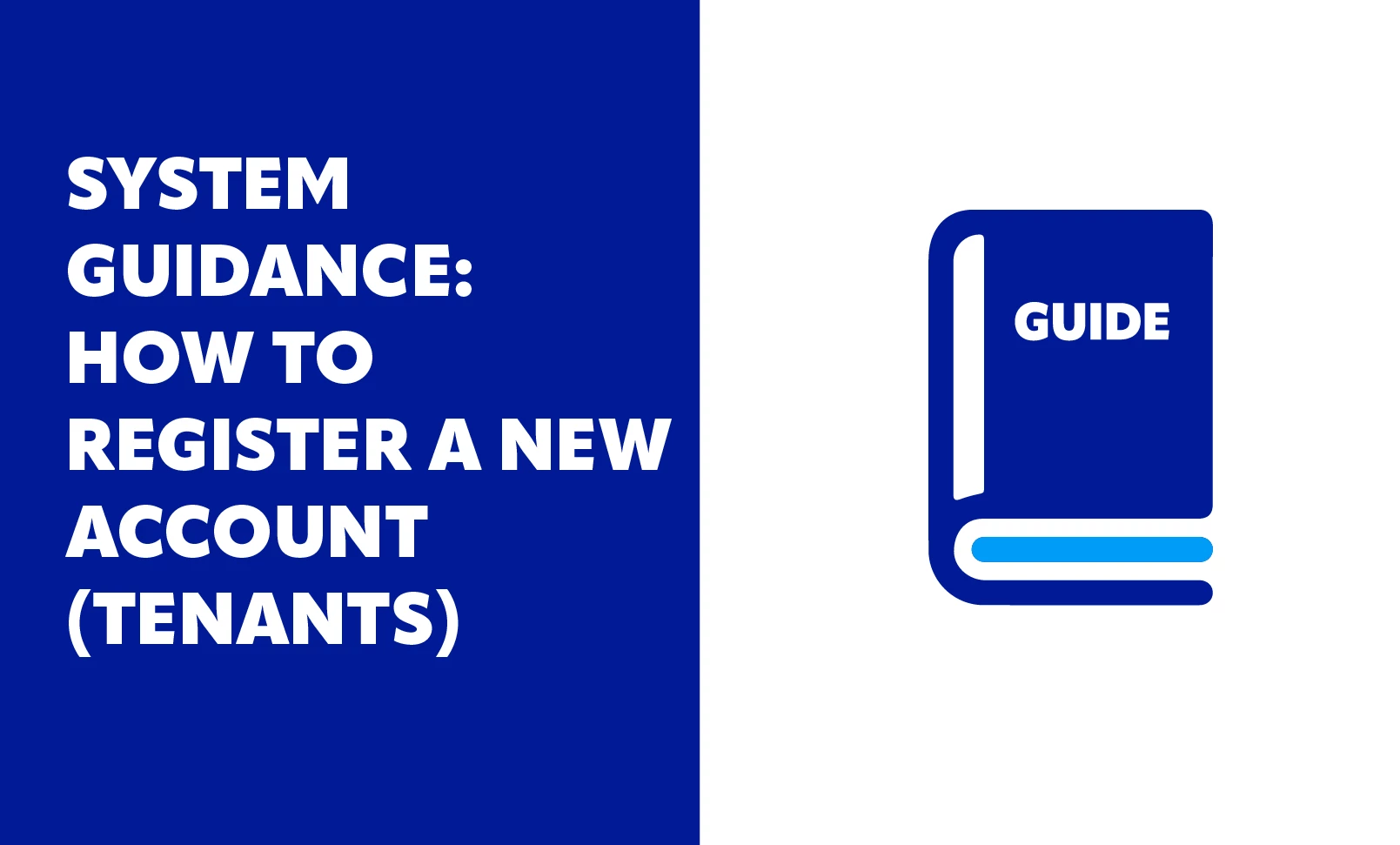 How to register a new account - SafeDeposits Scotland