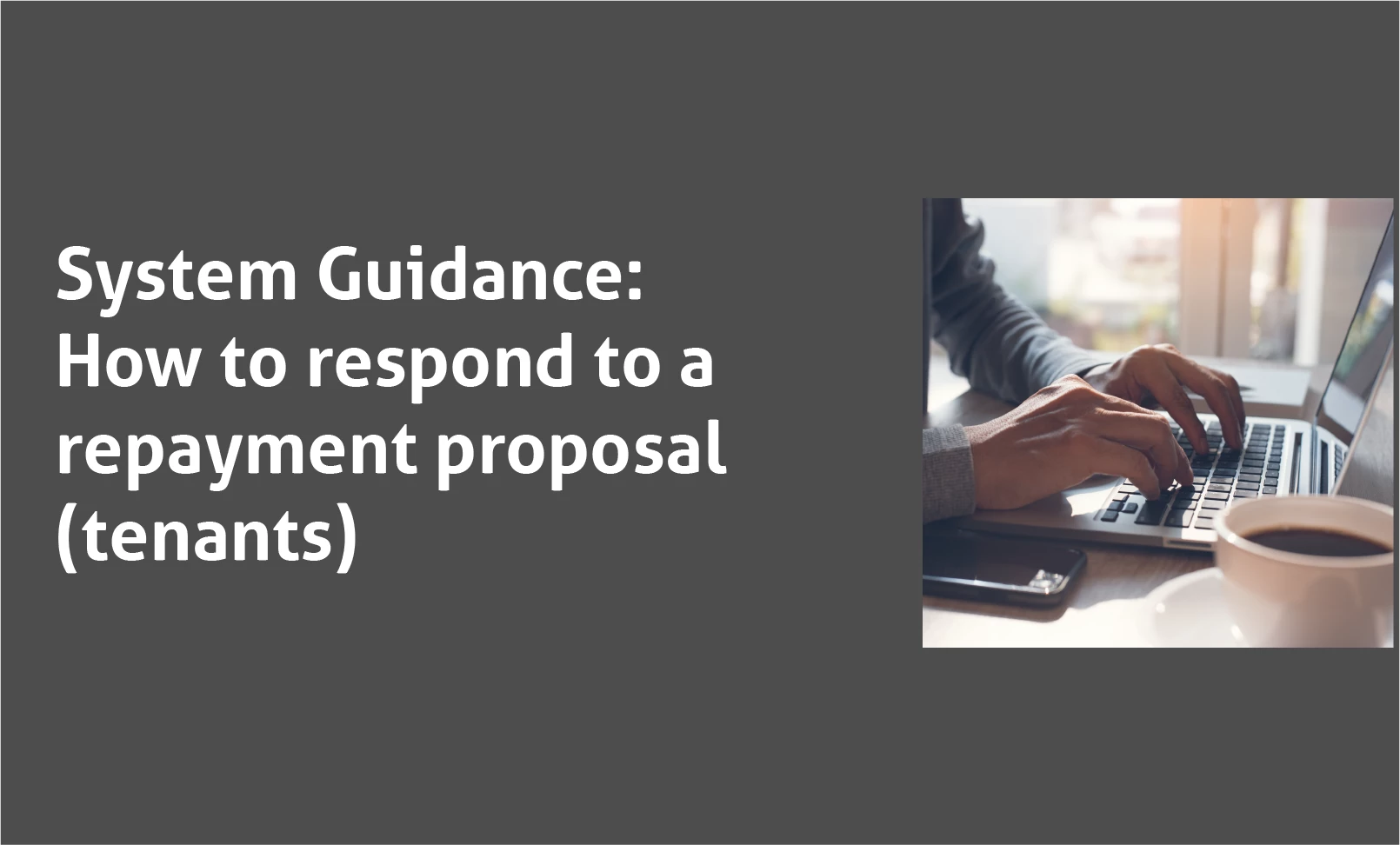 How to respond to a repayment proposal - SafeDeposits Scotland