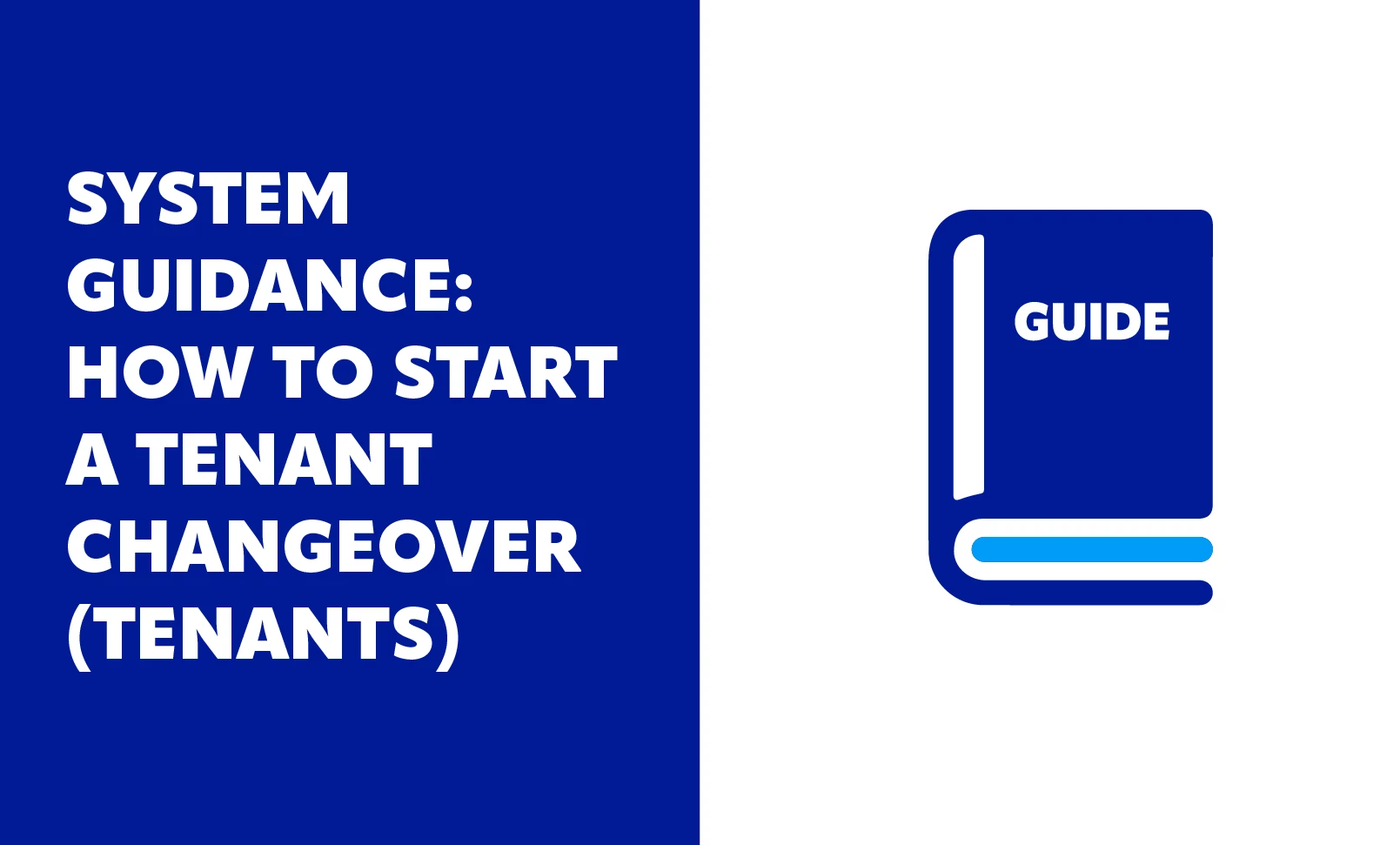 How to start a tenant changeover - SafeDeposits Scotland